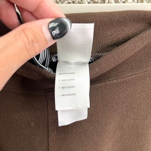 The North Face Sweatpants Women’s Small Brown Fleece TKA 100 - Picture 4 of 7